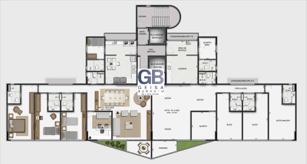 Apartamento, 4 quartos, 152 m² - Foto 20