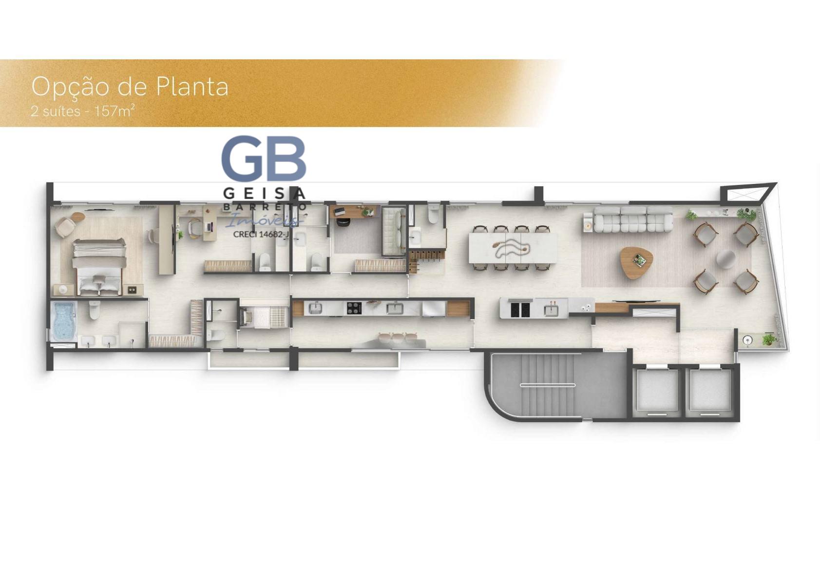 Apartamento, 4 quartos, 157 m² - Foto 6